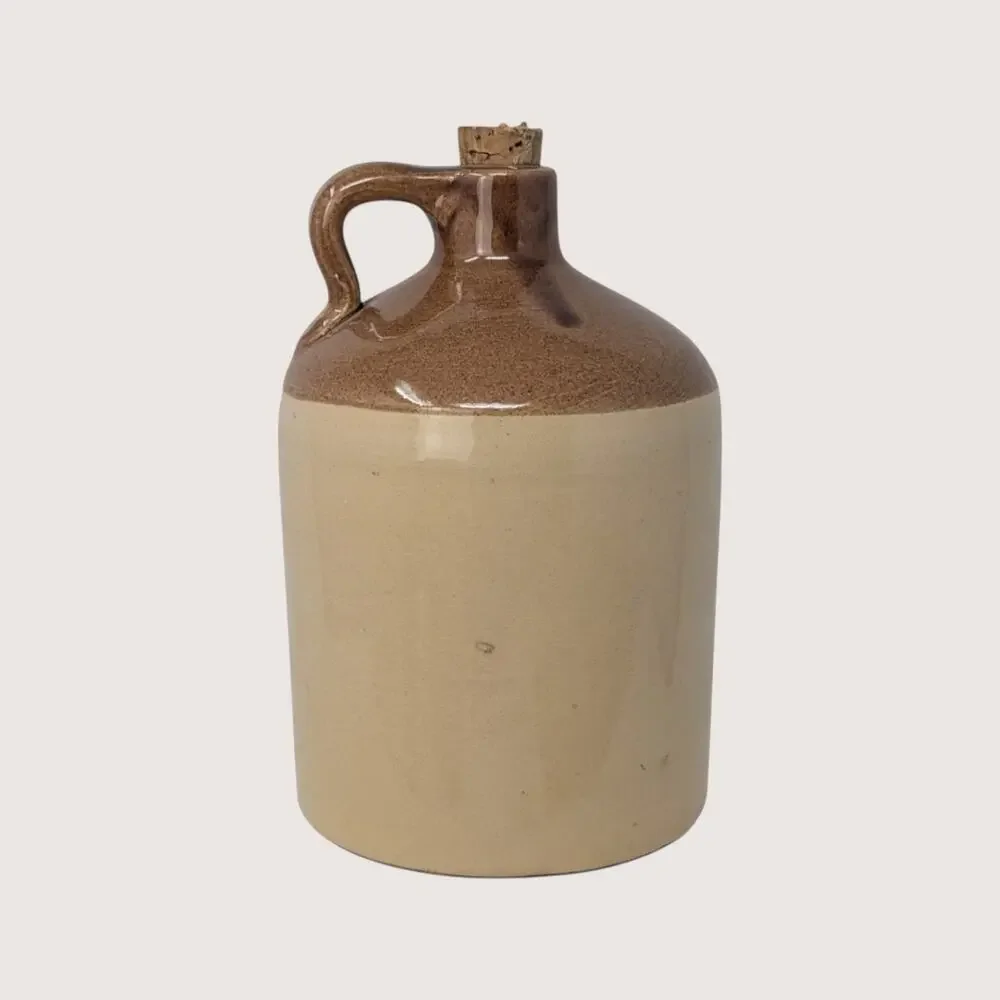 EMPTY 1974 Daniel Boone Kentucky Straight Bourbon Stoneware Jug